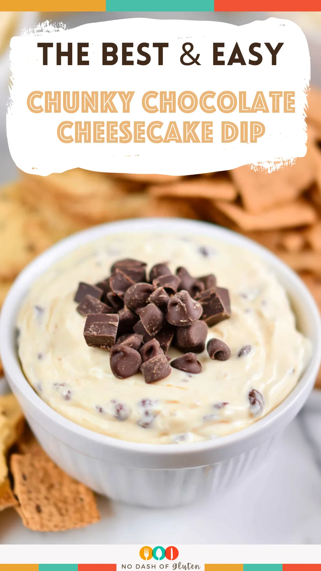 Chunky Chocolate Cheesecake Dip