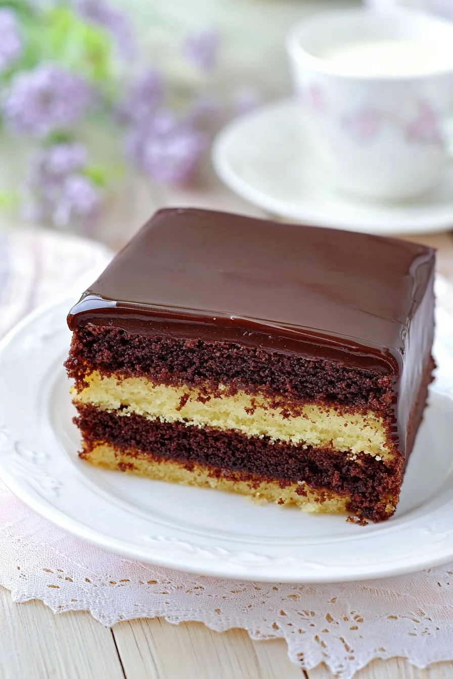 Baked snack squares served alongside a cup of coffee