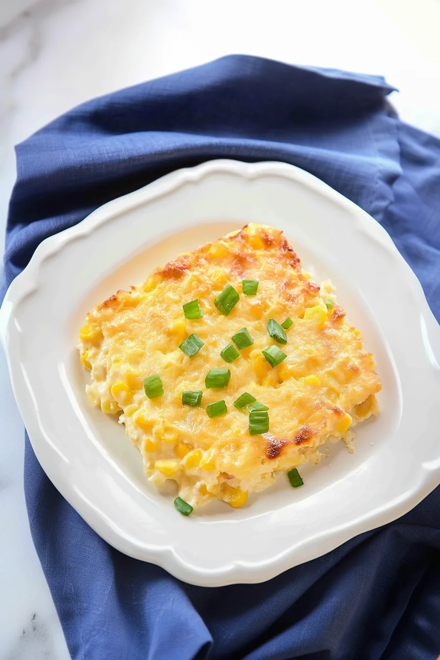 Golden baked dish served warm, ready to eat