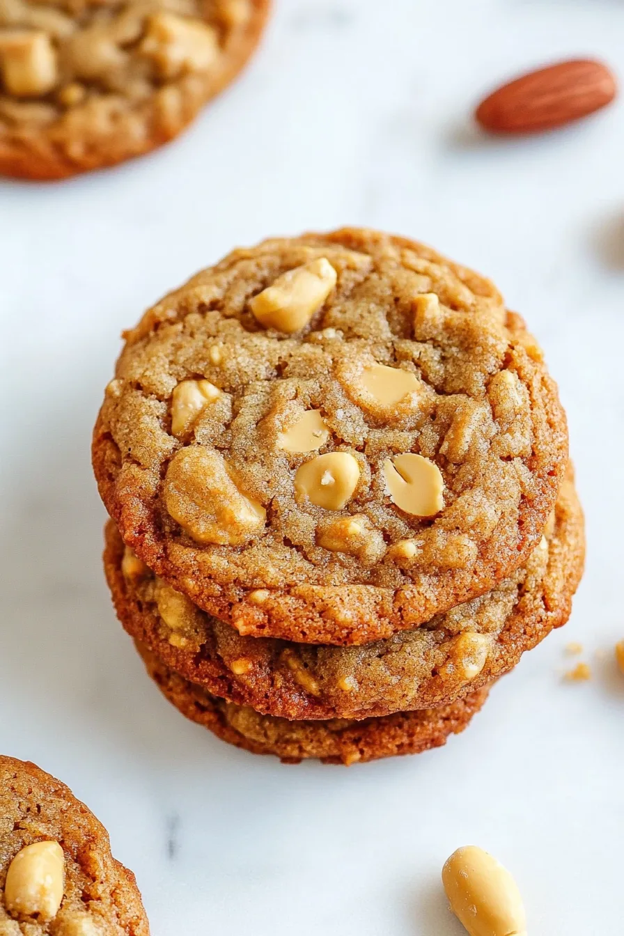 Overhead shot of cookies arranged on parchment paper.