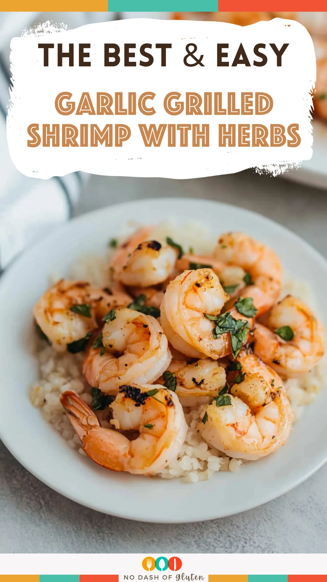 Garlic Grilled Shrimp With Herbs