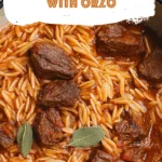 Greek Beef Giouvetsi With Orzo