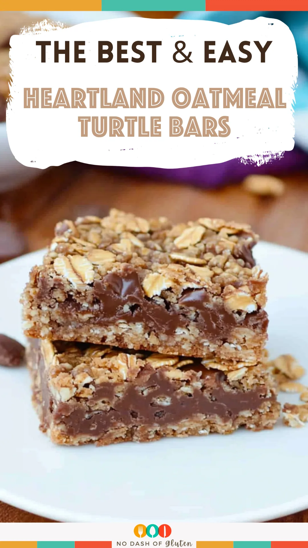 Heartland Oatmeal Turtle Bars
