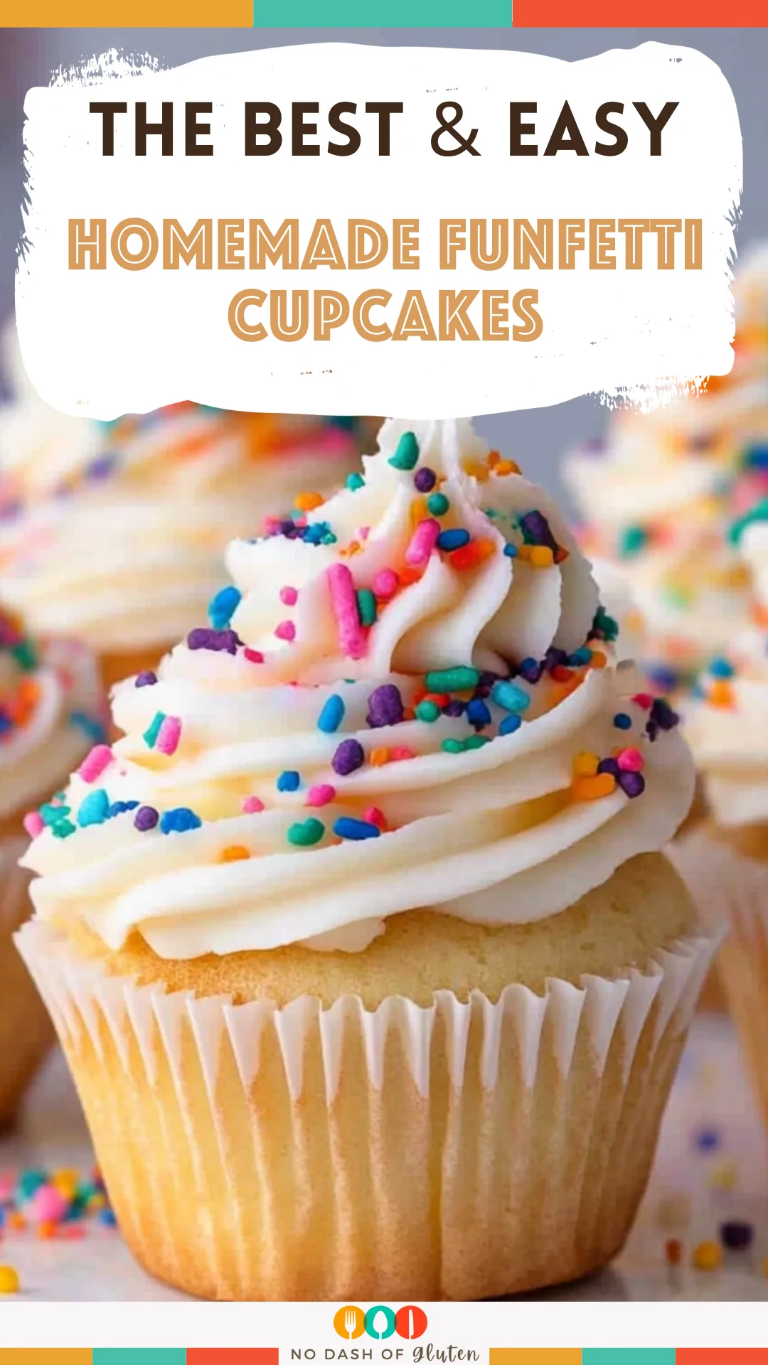 Homemade Funfetti Cupcakes