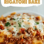 Italian Rigatoni Bake
