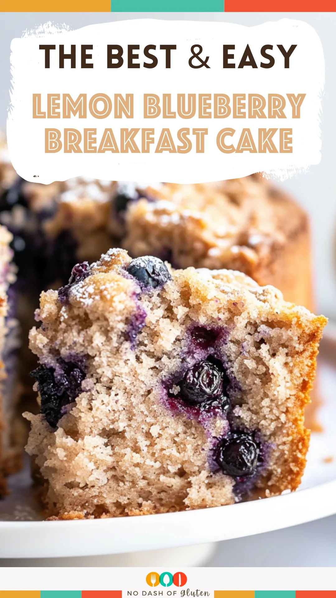 Lemon Blueberry Breakfast Cake