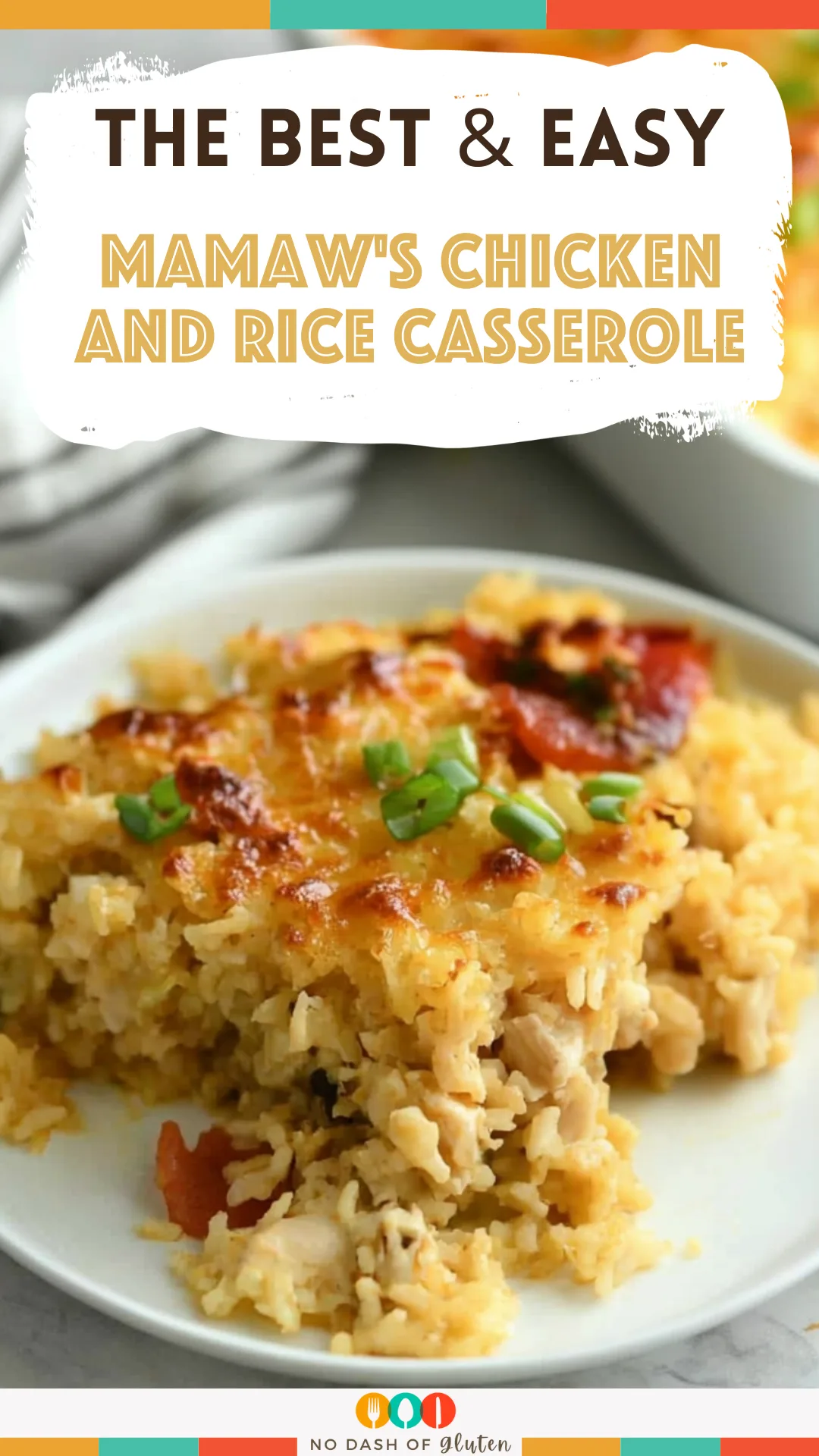 Mama's Chicken and Rice Casserole