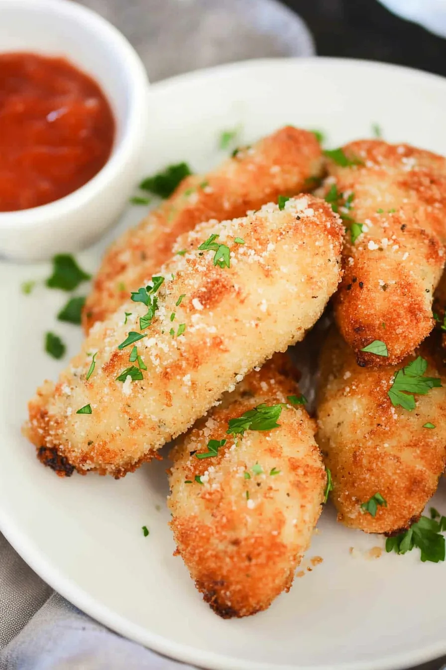 Small savory nibbles arranged on a serving platter