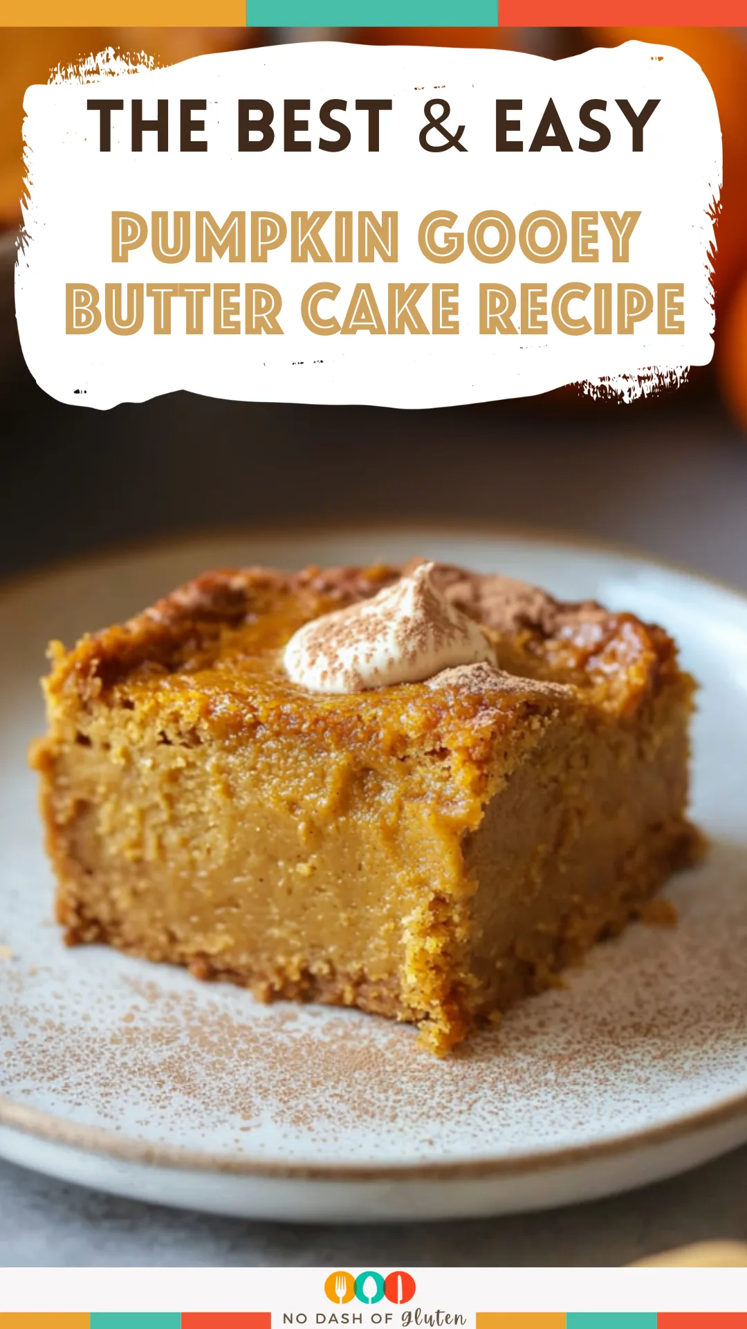 Pumpkin Gooey Butter Cake Recipe