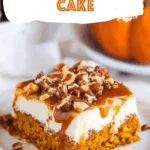 Pumpkin Poke Cake