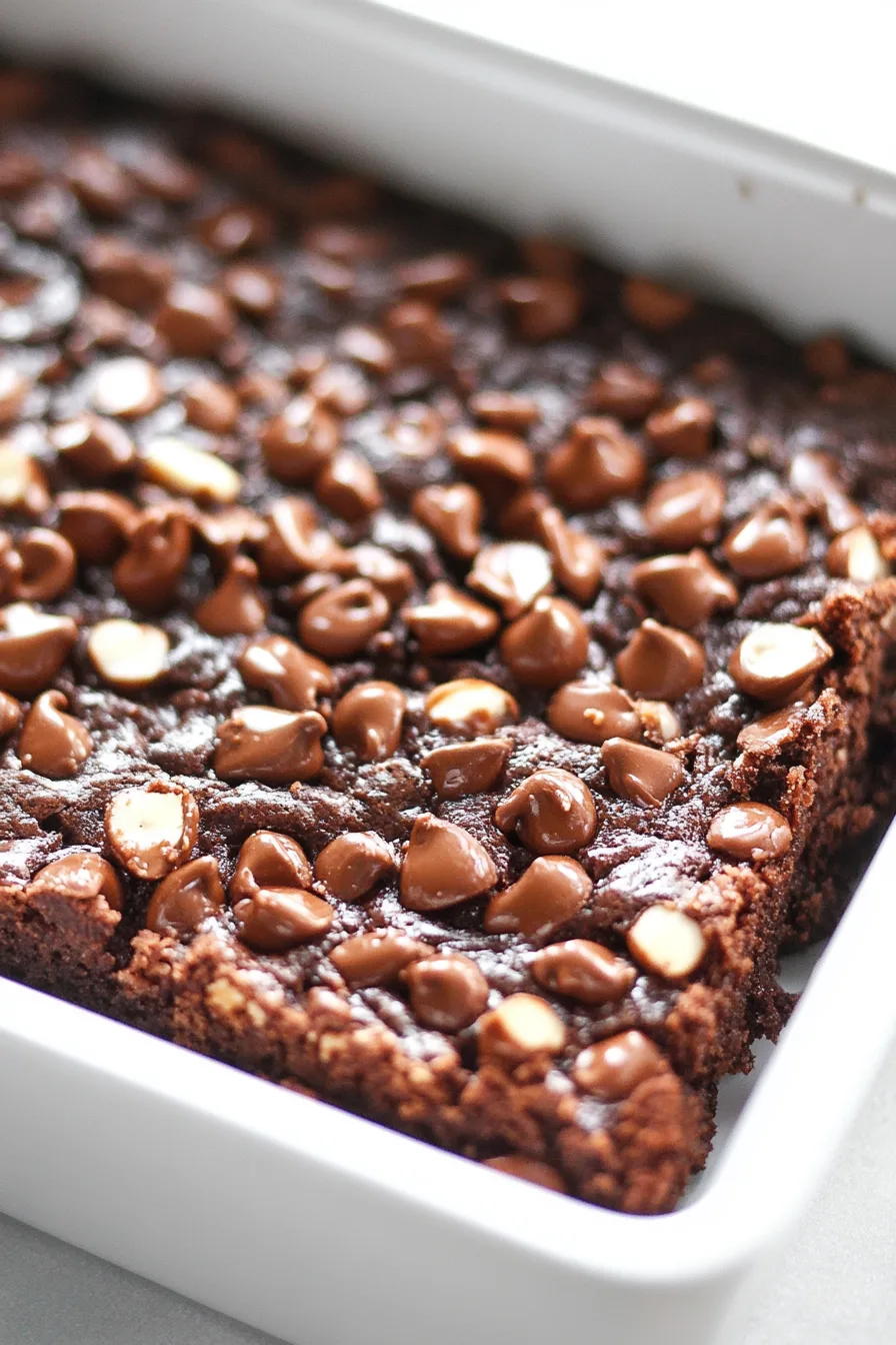 Top-down view of dessert bars with a mix of textures and layers