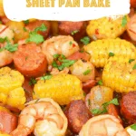 Shrimp and Sausage Sheet Pan Bake