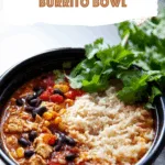 Slow Cooker Chicken Burrito Bowl