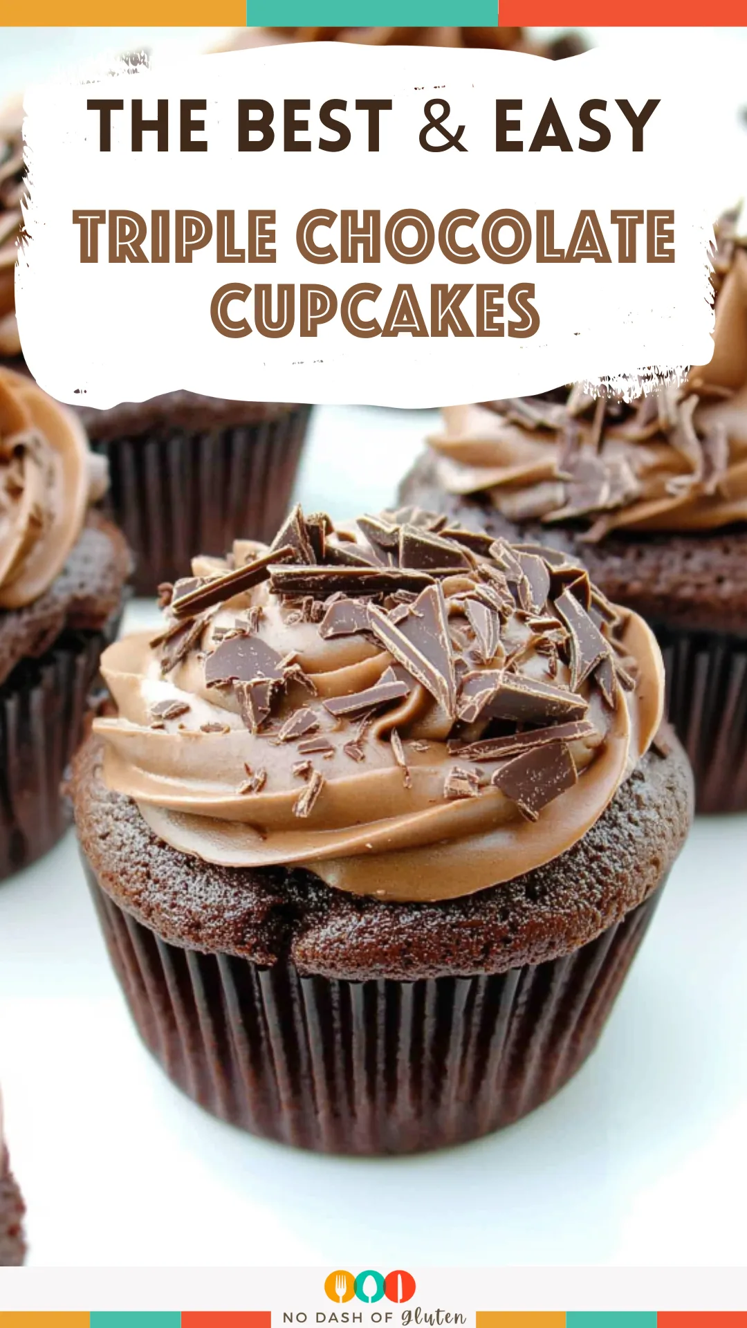 Triple Chocolate Cupcakes