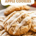 Vanilla Glazed Apple Cookies
