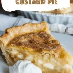 Apple Buttermilk Custard Pie