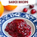 Blood Orange Cranberry Sauce Recipe
