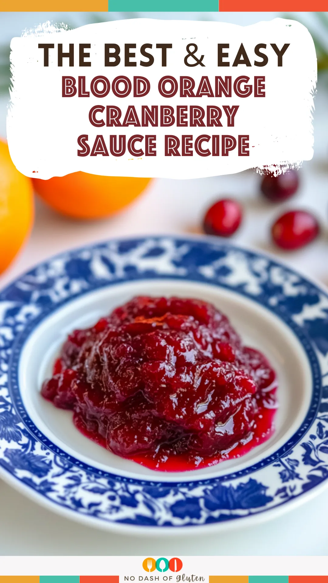 Blood Orange Cranberry Sauce Recipe