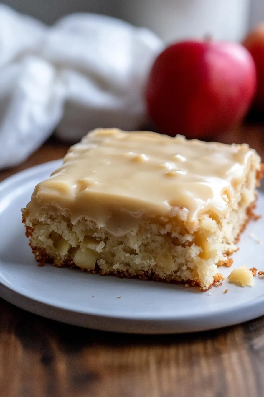 Final presentation of a frosted sheet cake ready to serve.