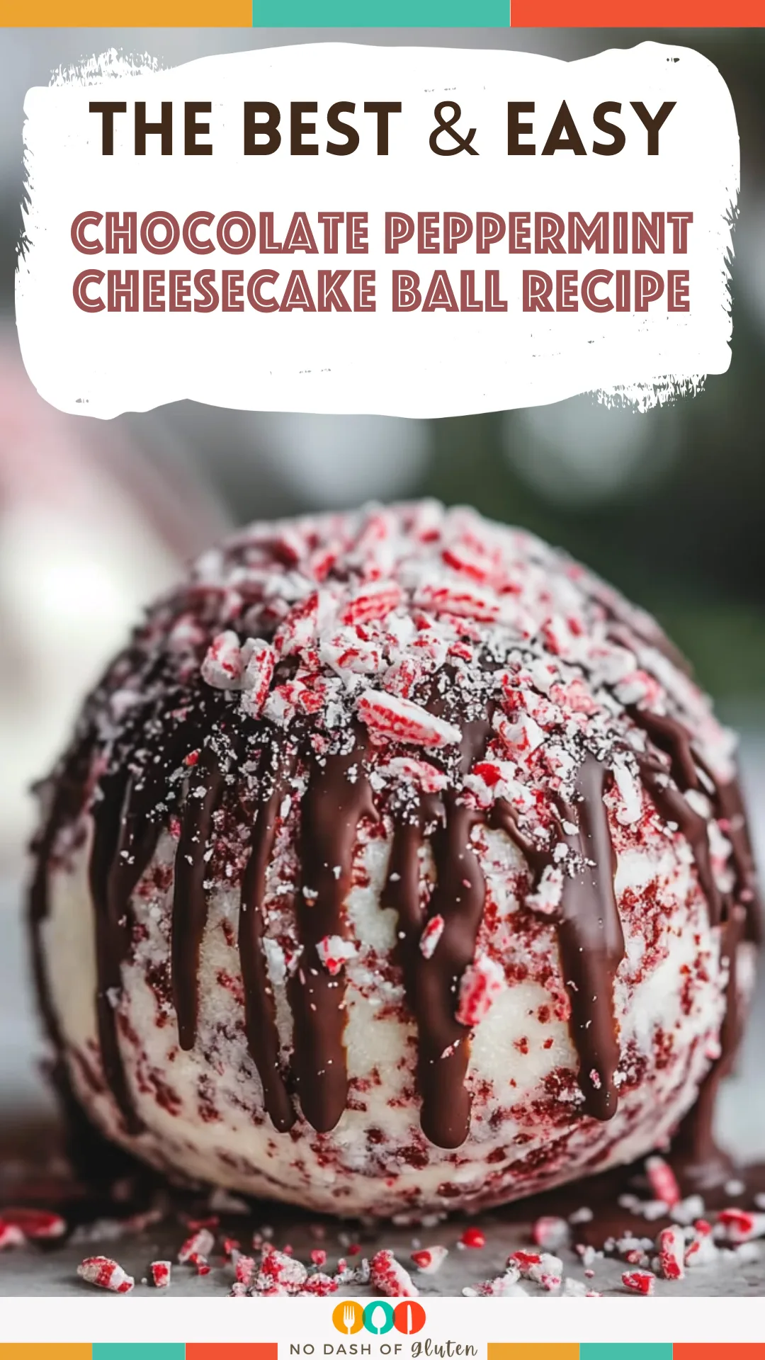 Chocolate Peppermint Cheesecake Ball Recipe