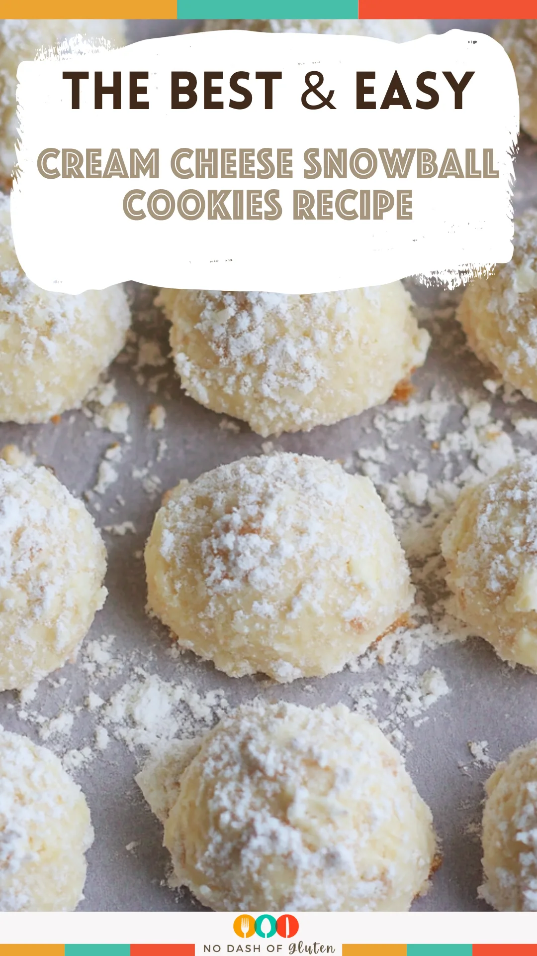 Cream Cheese Snowball Cookies Recipe