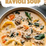 Creamy Ravioli Soup