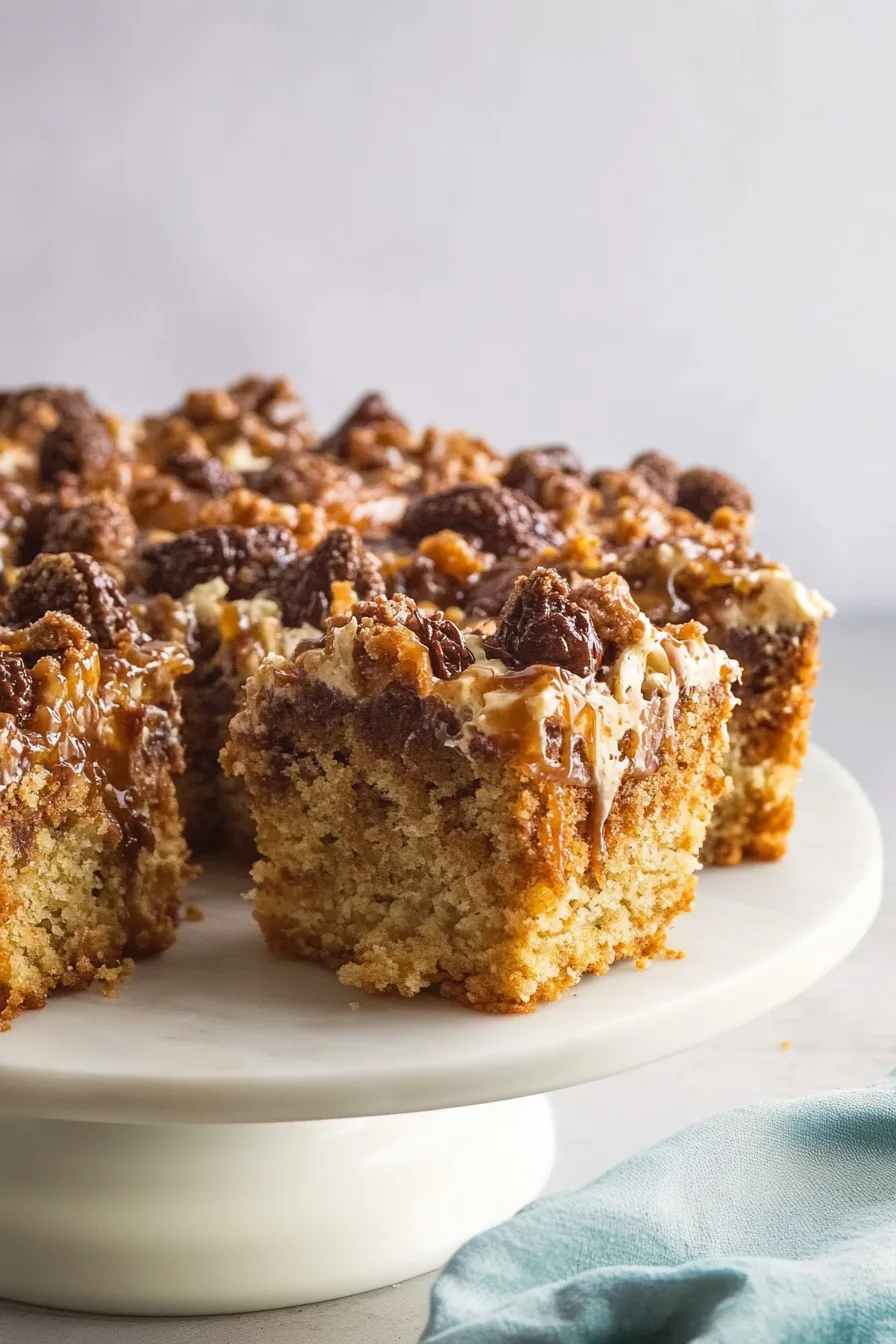Individual slices arranged on a serving plate, ready to enjoy.