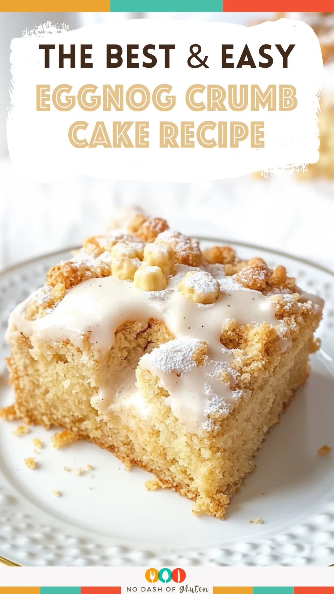 Eggnog Crumb Cake Recipe