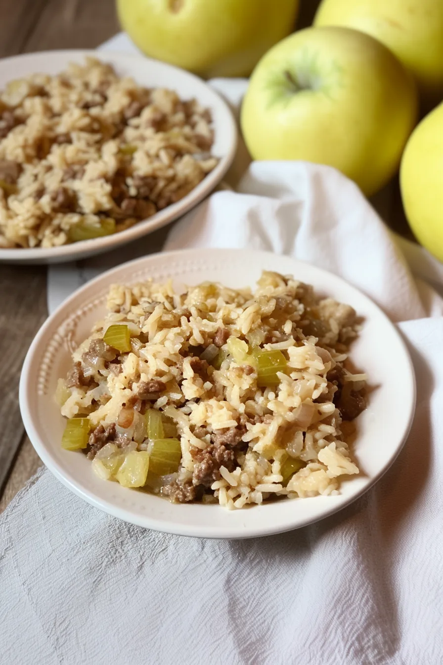 Thick and savory meal with a smooth texture on a plate.