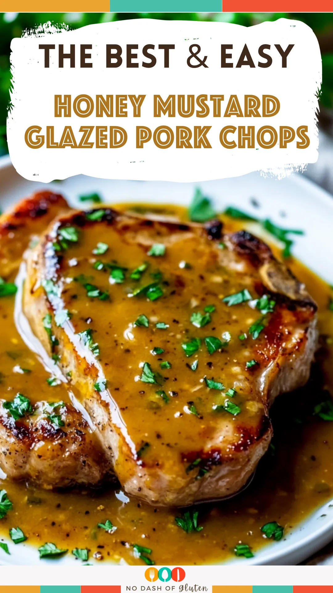 Honey Mustard Glazed Pork Chops