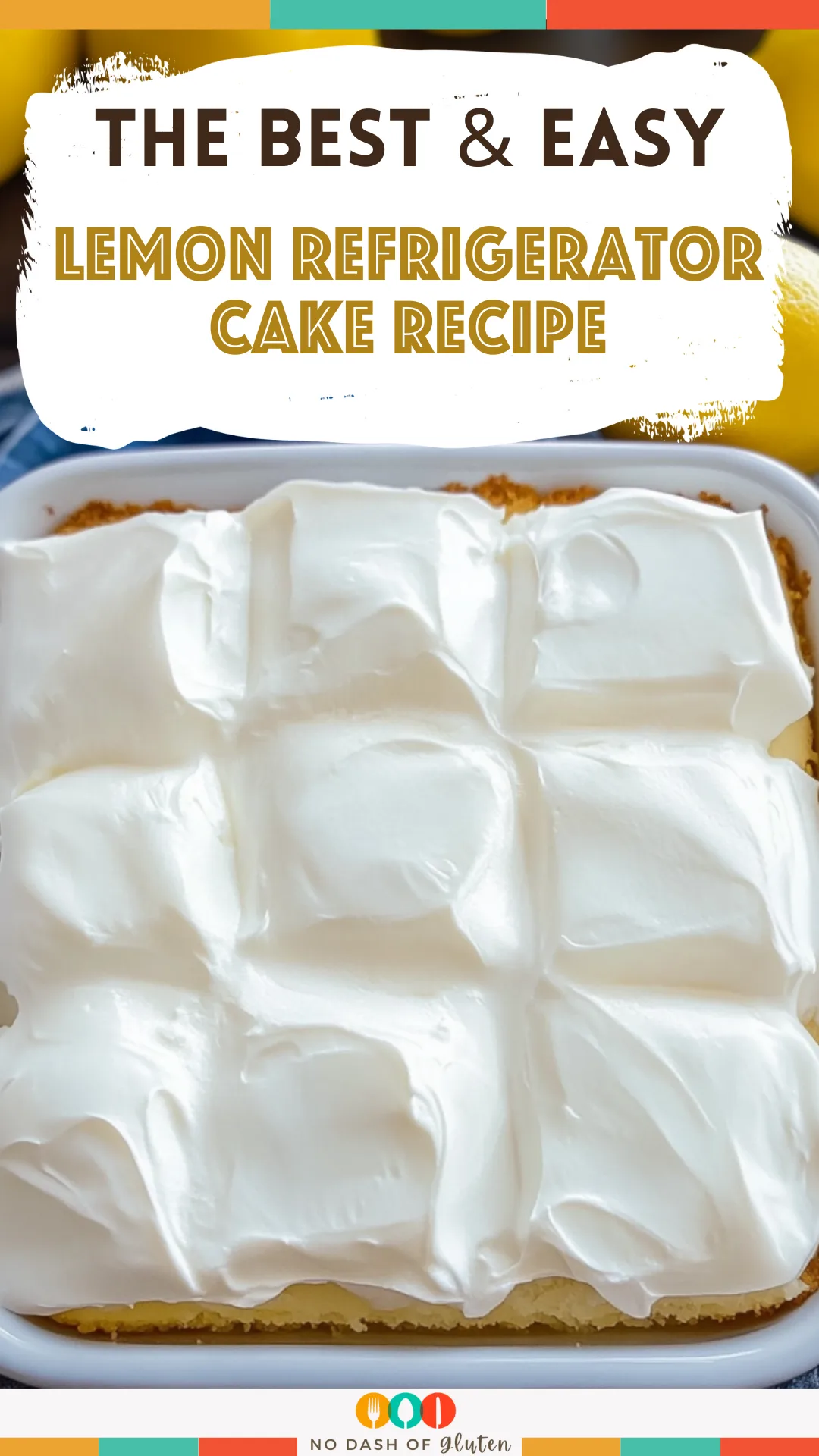 Lemon Refrigerator Cake Recipe