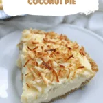 Old Fashioned Toasted Coconut Pie