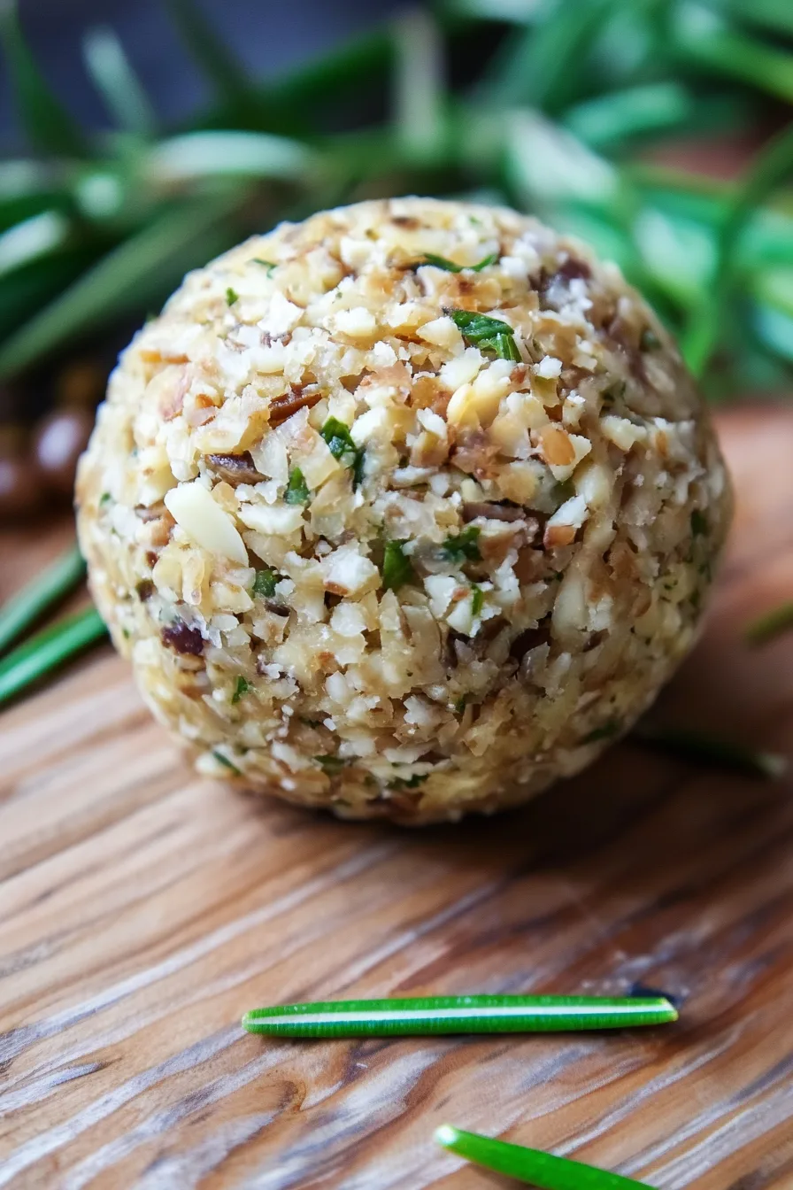 Homemade party appetizer with creamy filling and nutty crust.