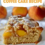 Peach Cobbler Coffee Cake Recipe