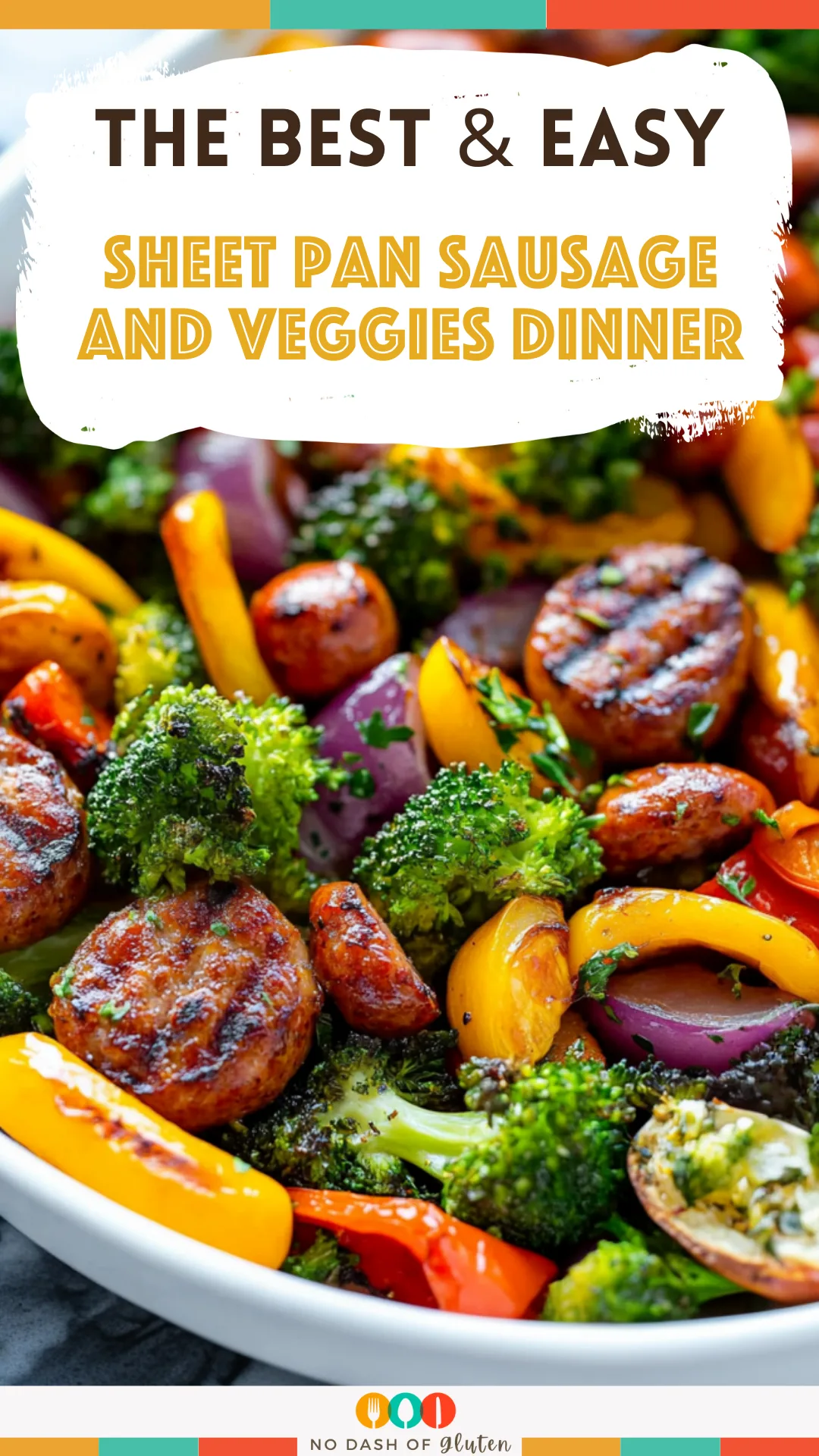 Sheet Pan Sausage and Veggies Dinner