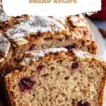 Spiced Apple Cranberry Bread Recipe