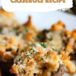 Stuffed Mushroom Casserole Recipe