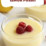 3-Ingredient British Lemon Posset