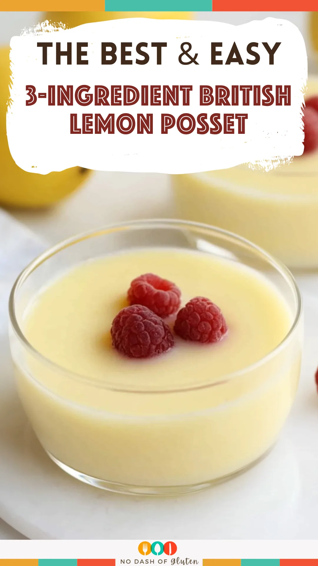 3-Ingredient British Lemon Posset