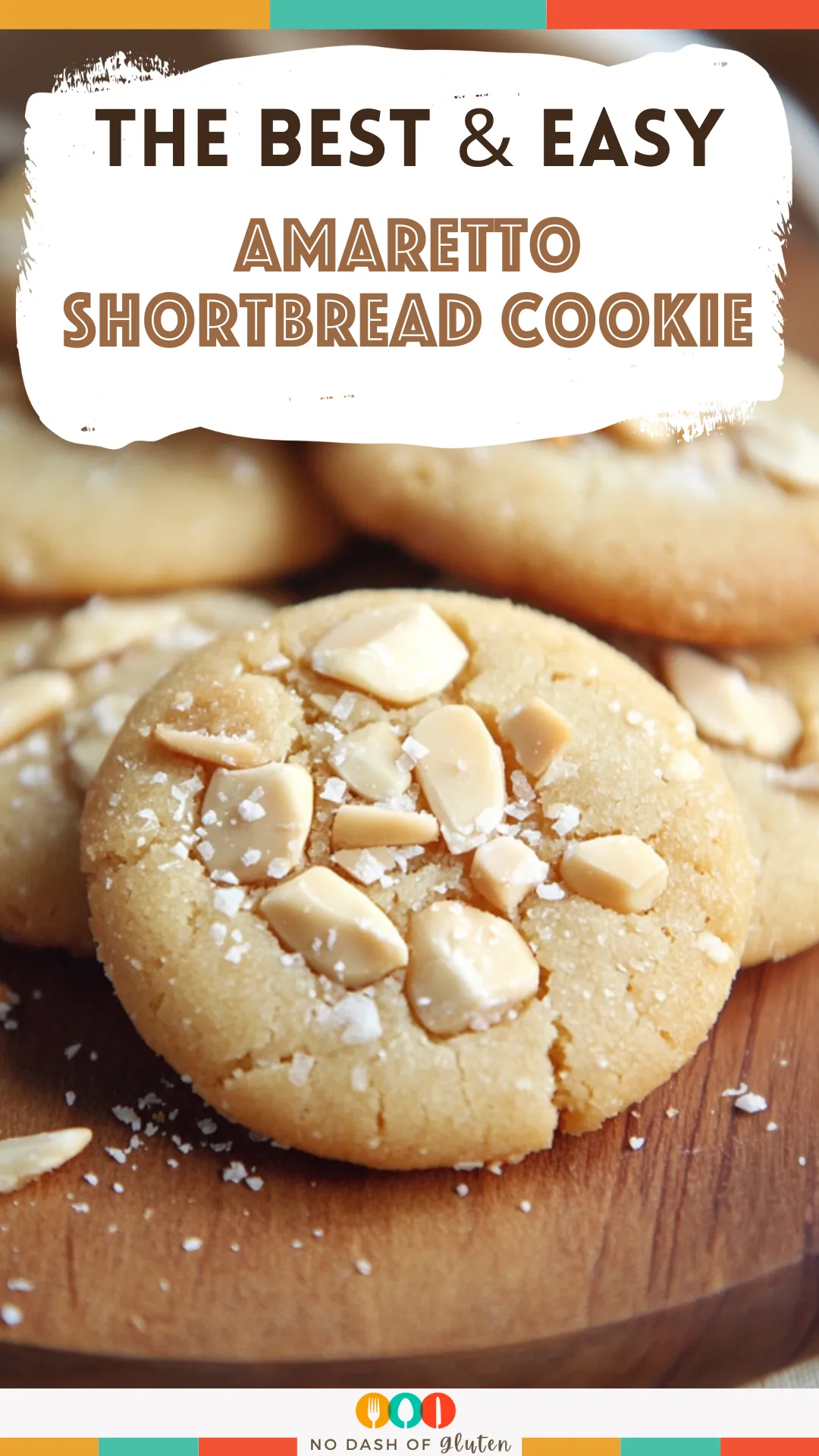 Amaretto Shortbread Cookie