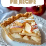 Apple Cream Pie Recipe