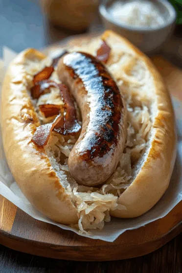Authentic German Bratwurst