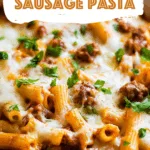 Baked Italian Sausage Pasta