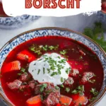 Beef & Beet Borscht
