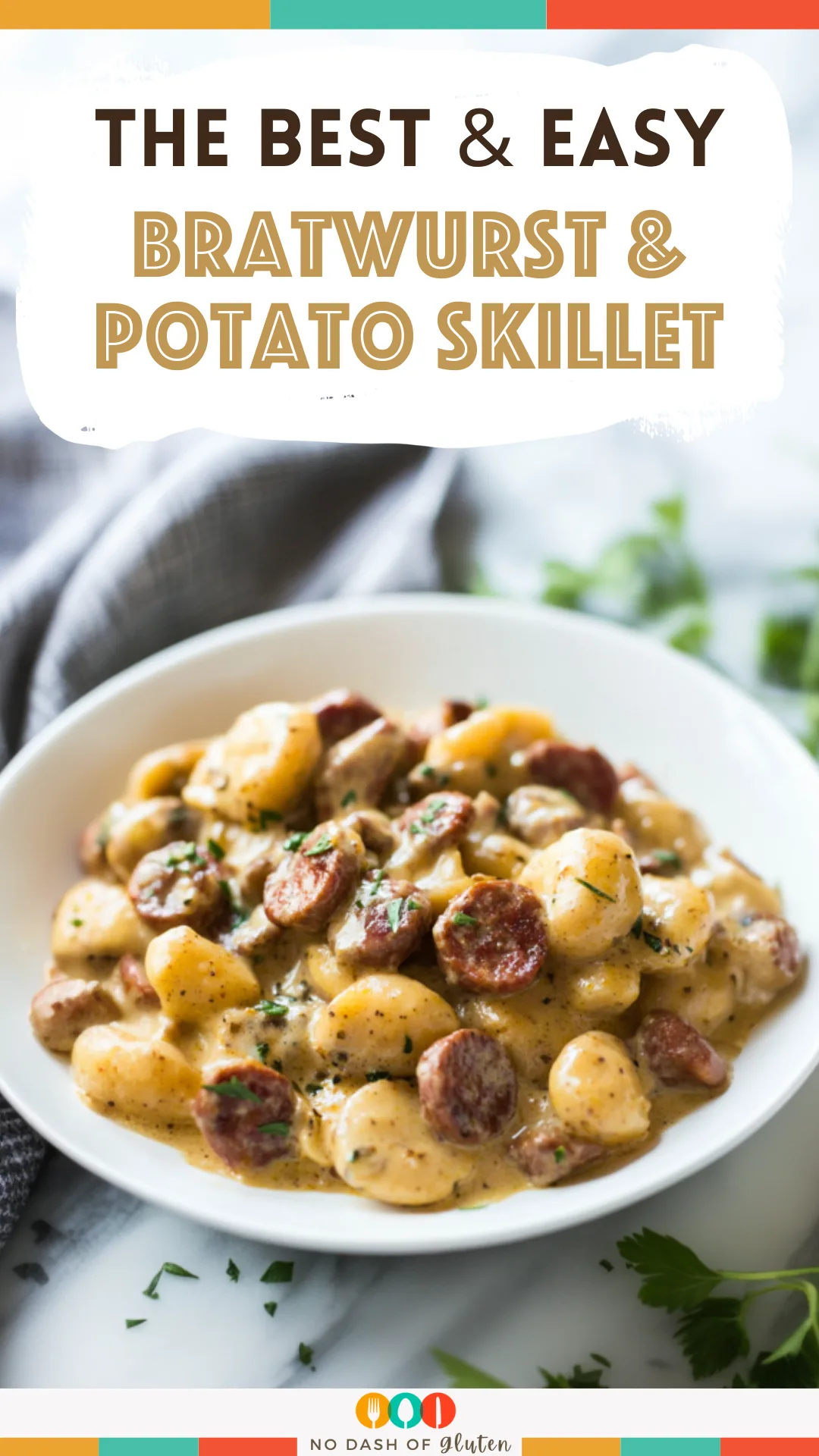 Bratwurst & Potato Skillet
