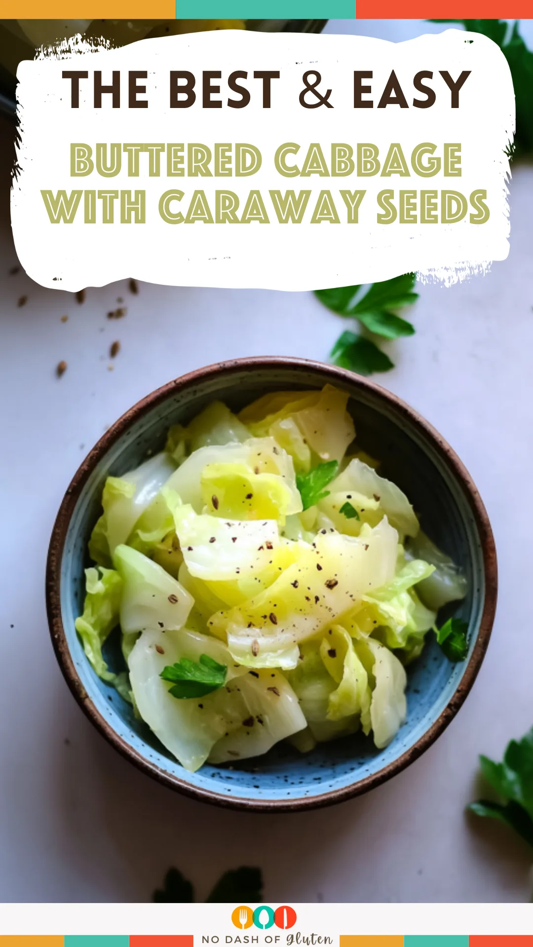 Buttered Cabbage with Caraway Seeds