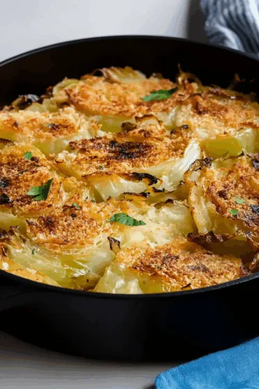 Cabbage Au Gratin