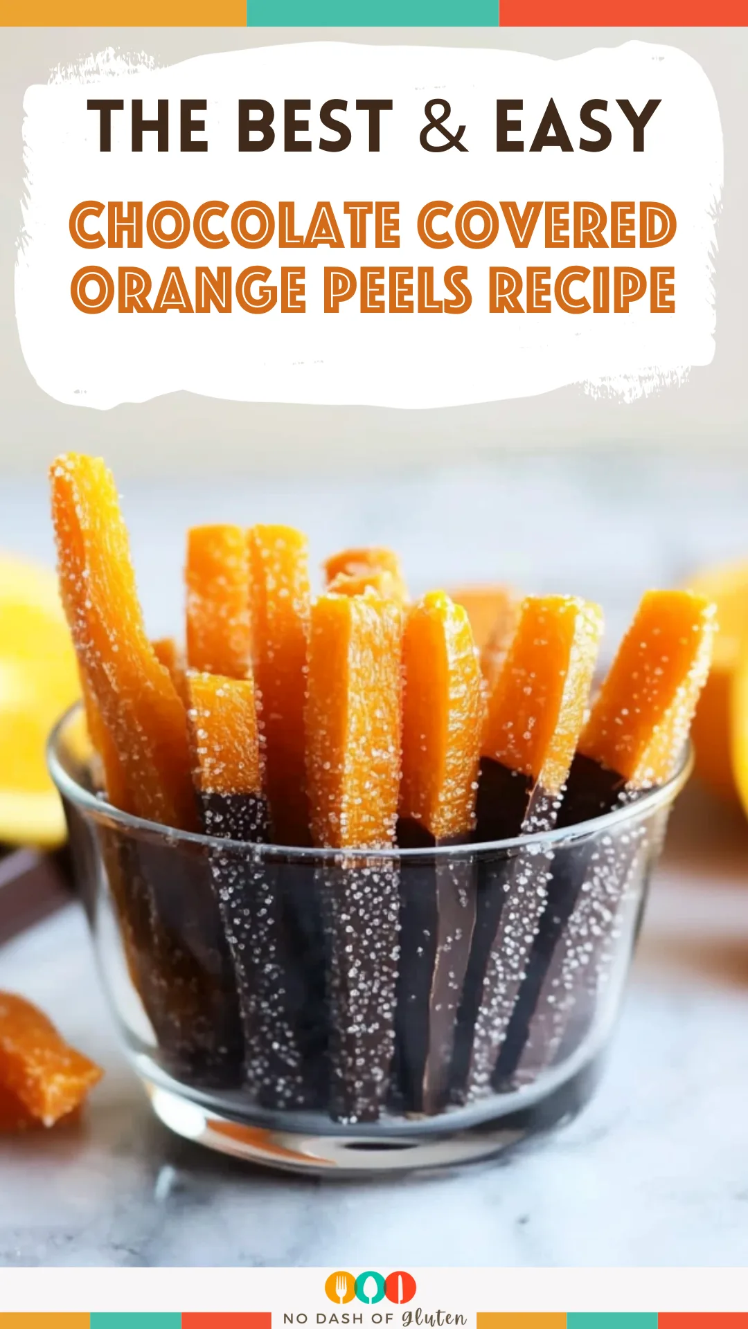 Chocolate Covered Orange Peels recipe