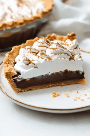 Chocolate S’mores Pie