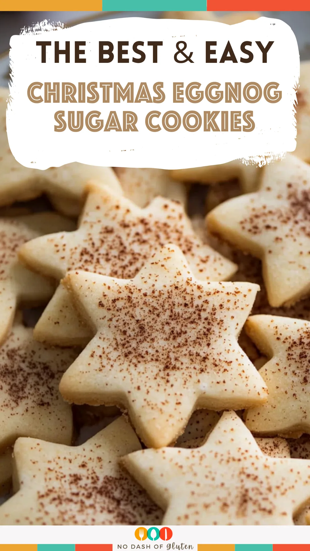 Christmas Eggnog Sugar Cookies